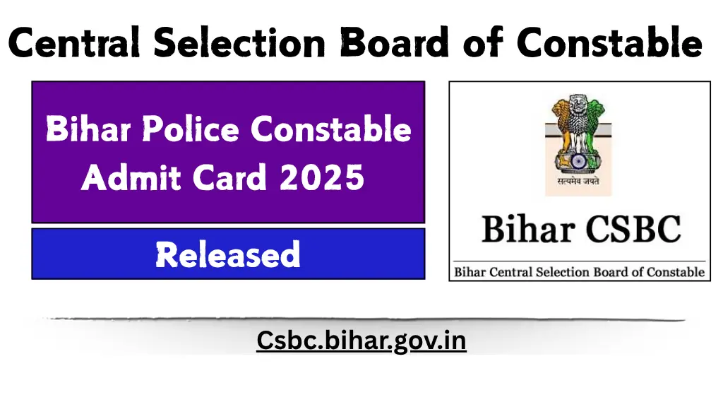 csbc-bihar-police-constable-admit-card-2025