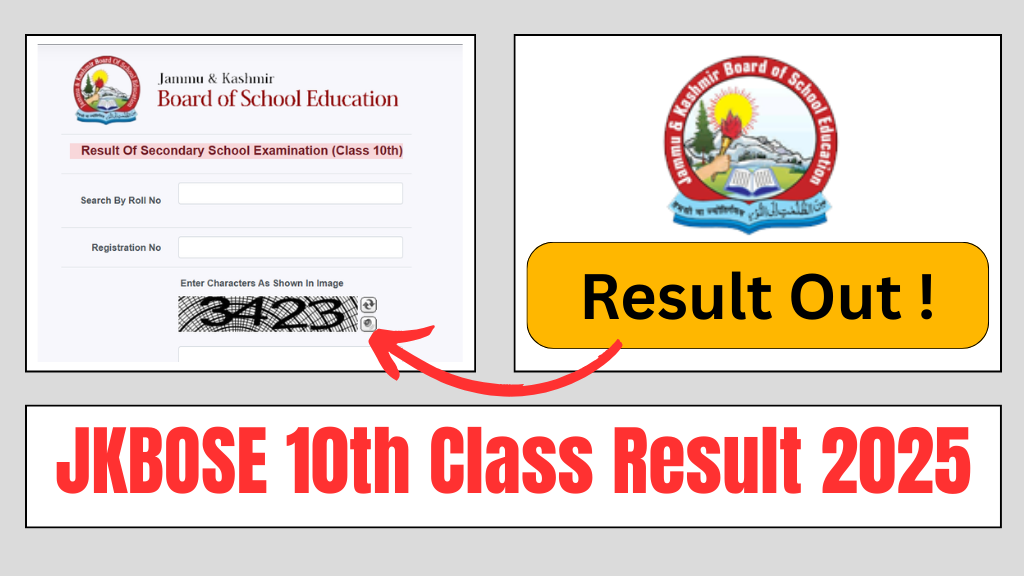 JKBOSE 10th Class Result 2025